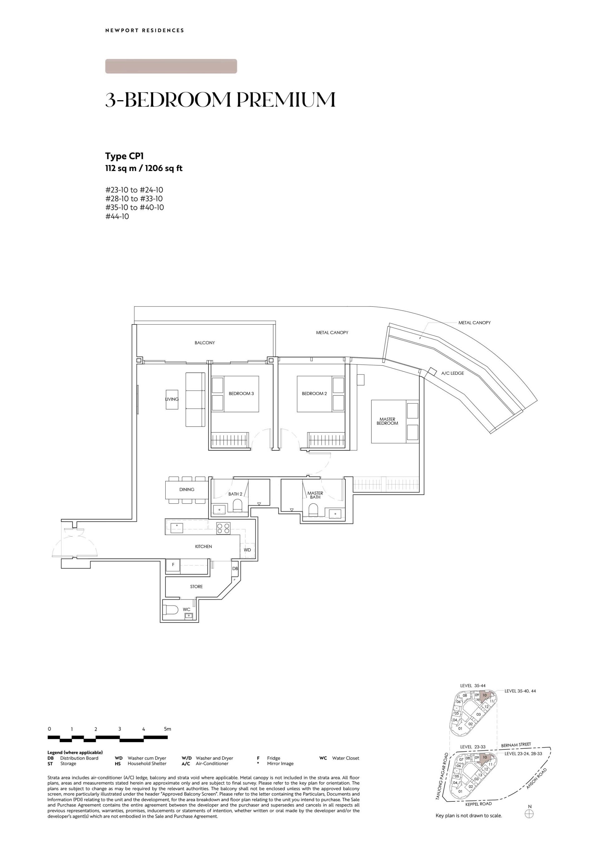Newport Residences floorplan